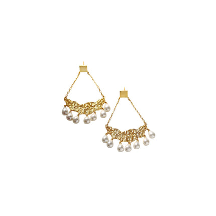Maharani Pearl Glow Earrings