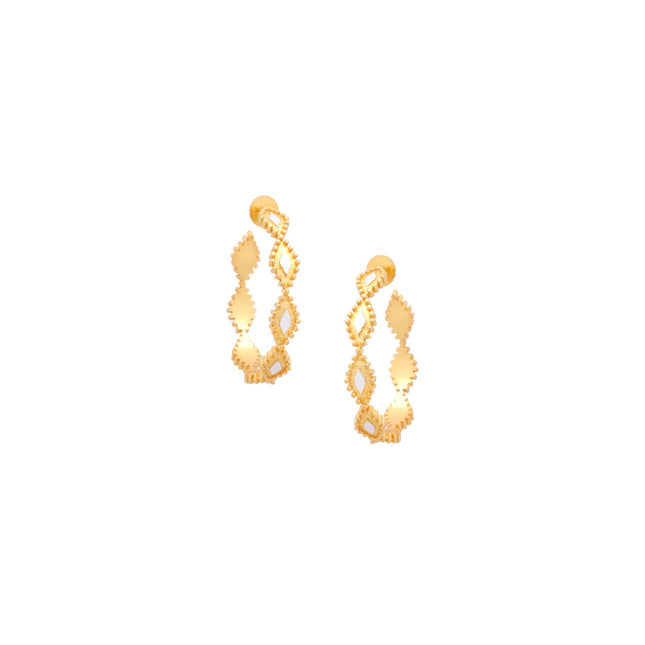 Royal Bikaner Hoops Medium