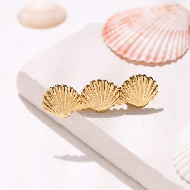 Seashell Hair Clip