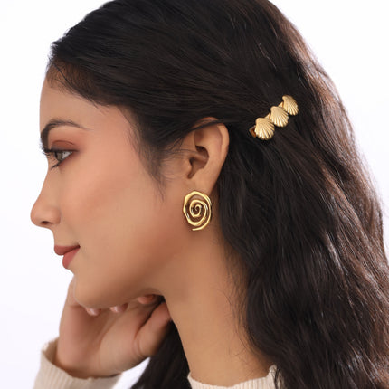 Seashell Hair Clip