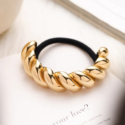 Twisted Rope Hair Cuff Tie