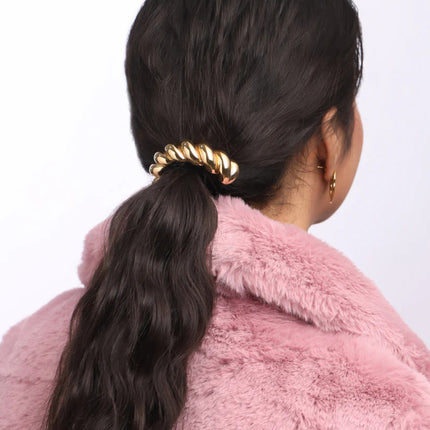 Twisted Rope Hair Cuff Tie